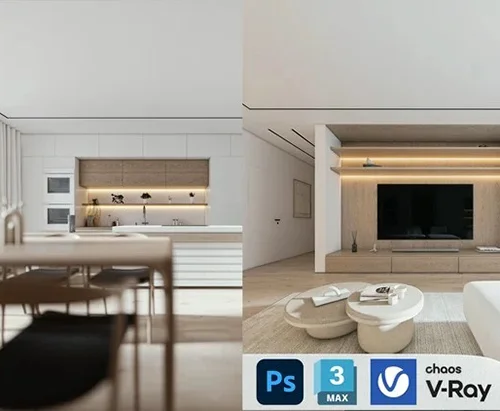 Interior design- autodesk 3dsmax and vray- from zero скачать
