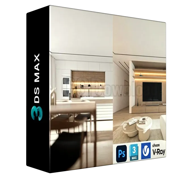 Interior design- autodesk 3dsmax and vray- from zero