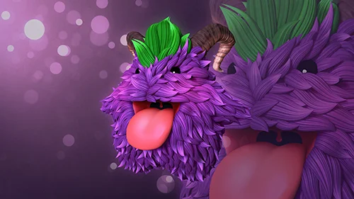 Fast N' Furry IMM Brush for ZBrush 2022 скачать