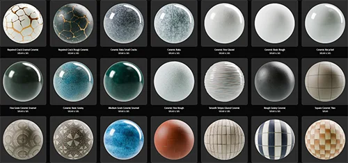 Adobe Substance 3D Assets - Ceramic скачать