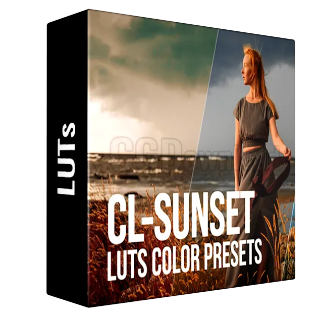 Pixflow – CL-Sunset Coloring LUTs