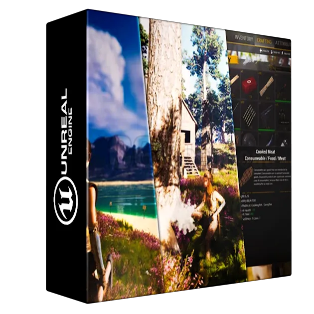 Unreal Engine 5 Survival Framework – Multiplayer Game Dev