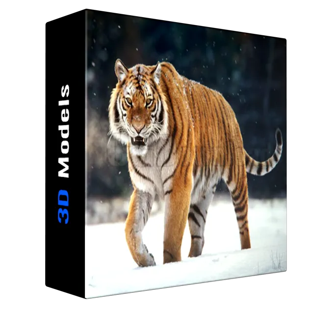 Vfx Grace - Siberian Tiger Animated