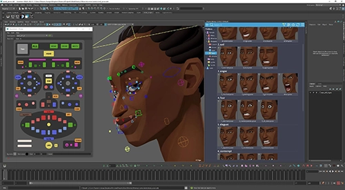 Modjadji - character rig for maya скачать
