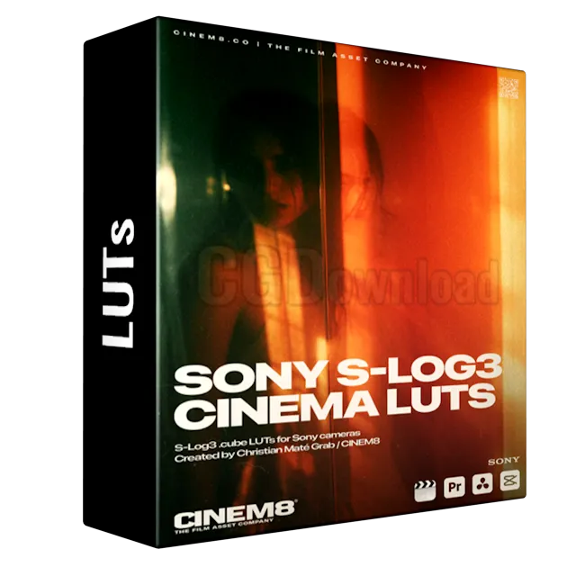 CINEM8 – Sony S-Log3 Cinematic LUTs