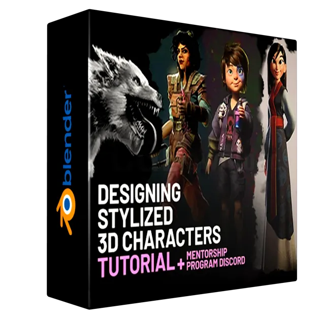 Designing Stylized 3D Characters | TUTORIAL (EN-PT)