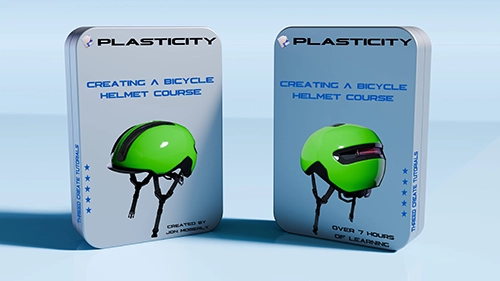 Creating a Bicycle Helmet in Plasticity by Jon Moberly скачать