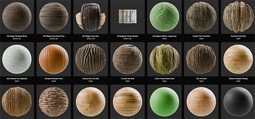 Adobe Substance 3D Assets - Wood скачать