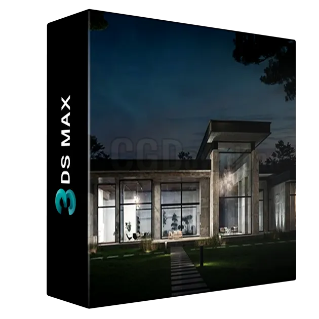 Modern Exterior Arch Viz with 3ds Max, V-Ray & Vantage