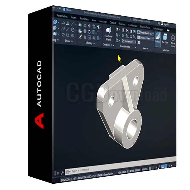 AutoCAD 2025 3D Essential Training