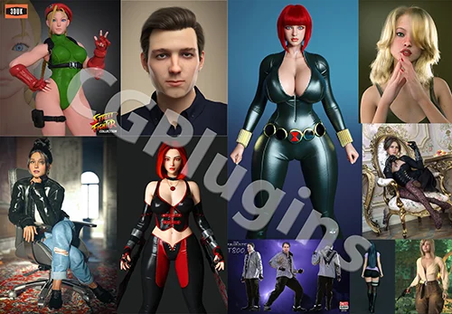 Daz 3D, Poser Bundle 1 Апрель 2025 скачать