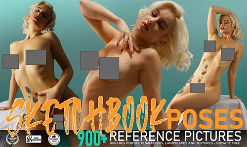 Sketchbook Poses 02 900+ Reference pictures скачать