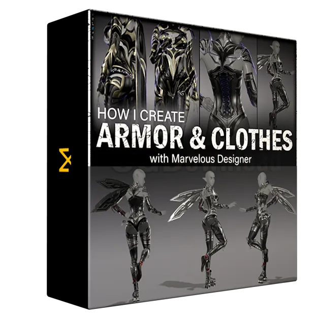 HOW I CREATE ARMOR & CLOTHES with Marvelous Designer