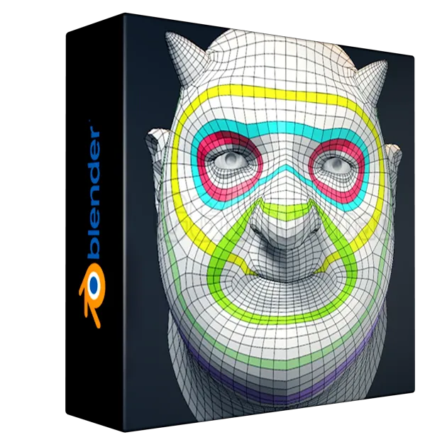 Retopologizing a Head With RetopoFlow 3