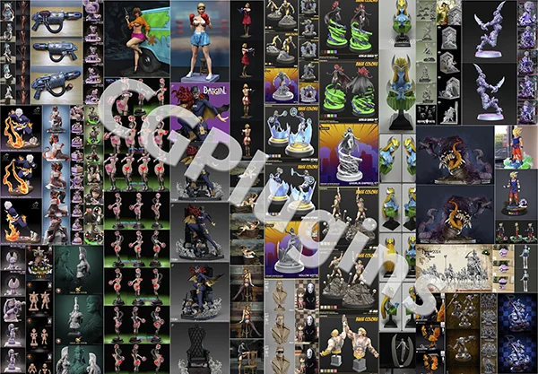 3D-Print Models Bundle 2 Апрель 2025 скачать