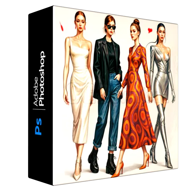 Digital Fashion Illustration Course: Sketch to Runway