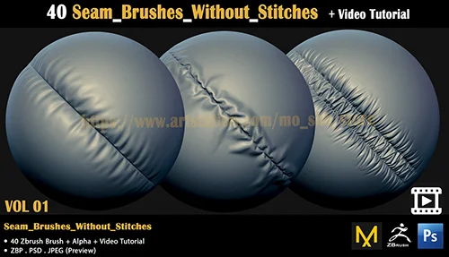 Cloth_Brushes + Video Tutorial скачать