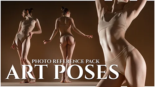 Art Poses - Reference Photo Pack For Artists 651 JPEGs noAI скачать