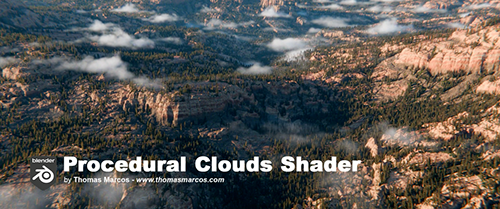 Procedural Clouds Shader скачать