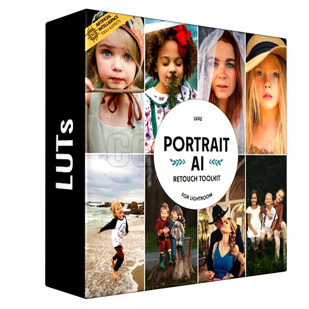 Luxe Portrait AI Adaptive Retouch Toolkit Lightroom Presets