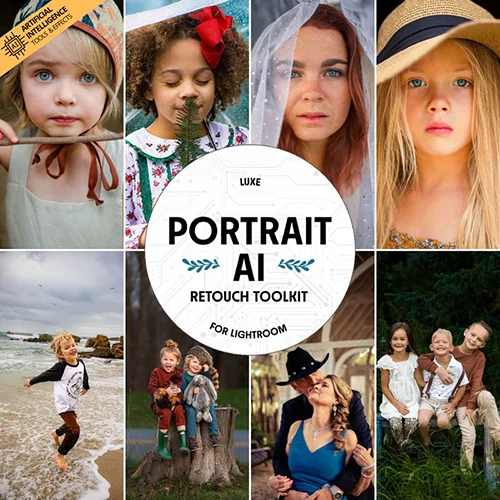 Luxe Portrait AI Adaptive Retouch Toolkit Lightroom Presets скачать