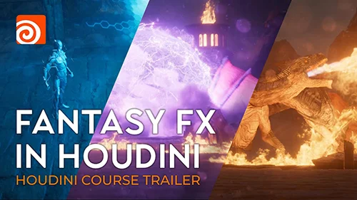 Rebelway - Fantasy FX in Houdini скачать