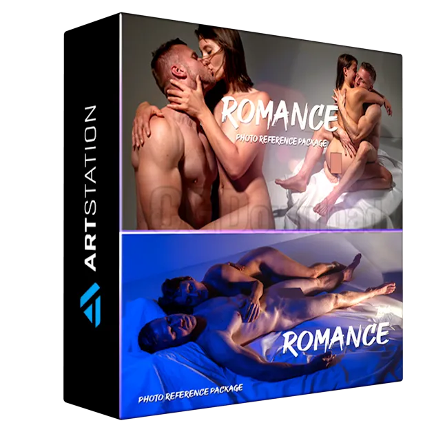 Romance vol.1- Reference Photo Package For Artists- 200 JPEGs noAI