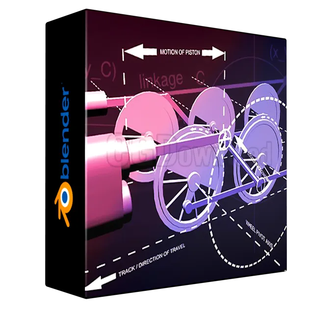 CGCookie – Rigging Train Wheels in Blender