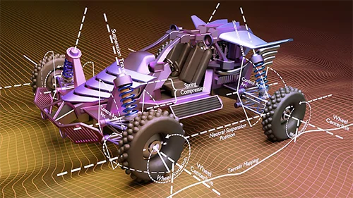 CGCookie – Rigging Vehicles with Automatic Suspension скачать