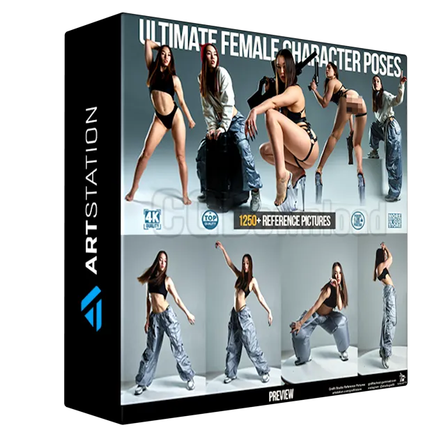 1250+ Ultimate Female Character Poses