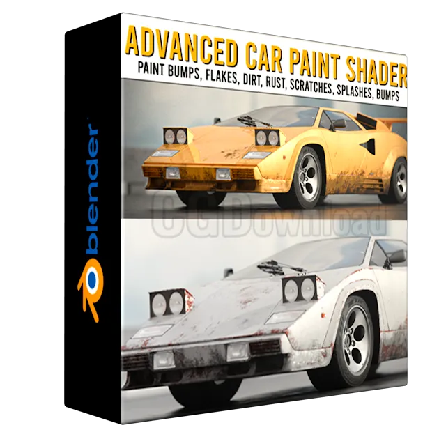 Advanced Car Paint Shader