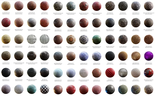 CGAxis – Physical 8 XXL PBR Textures Collection скачать