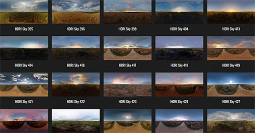 HDRI Skies pack 20 скачать