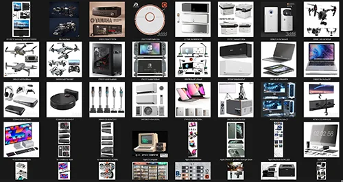 3DSky Categorized Model Collection скачать