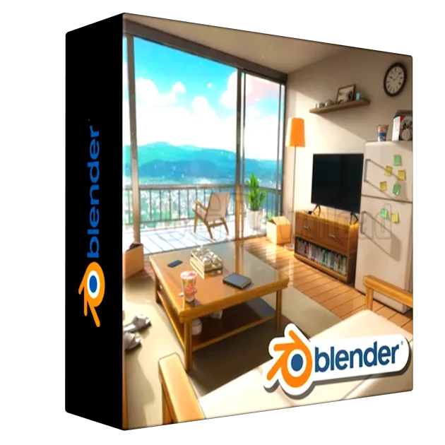 Create a Stylized Anime Room in Blender