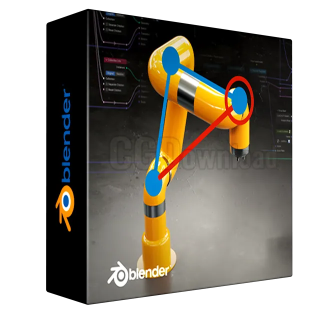 Simple Ik Solver Node Group for Blender