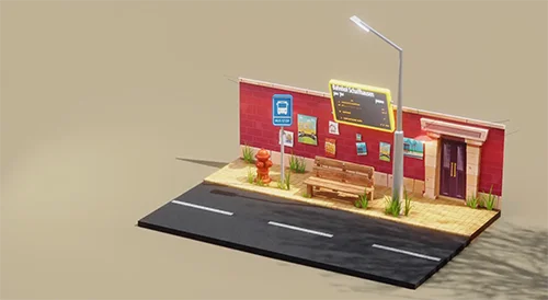 Create Models in Blender & Combine 2D & 3D скачать
