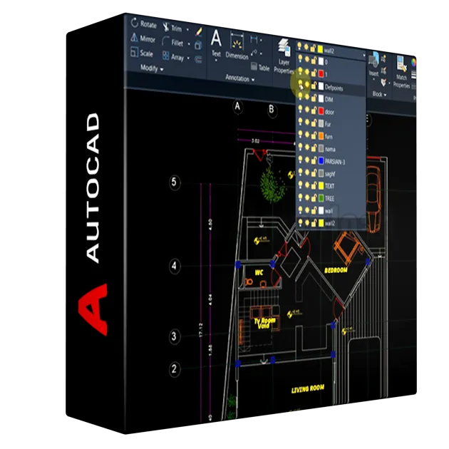 AutoCAD 2D for Architects: Tools & Real Project Fast