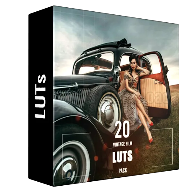 Eldamar Studio – 20 Vintage Film LUTs Pack