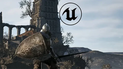 Unreal Engine 5 + Mehrspieler wie Dark Souls Action RPG +BP! скачать