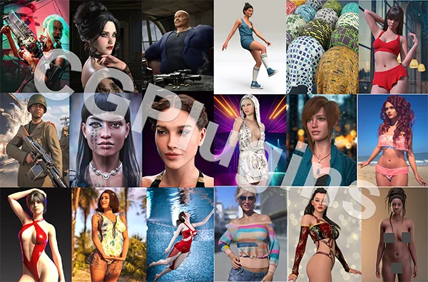 Daz 3D, Poser Bundle 1 Май 2025 скачать