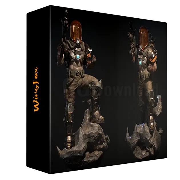 AAA Game PBR Textures Workflow for Realistic Characters