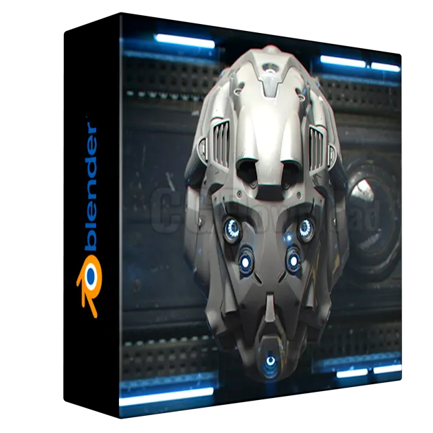 Cgcookie - Modeling a Sci-Fi Helmet in Blender