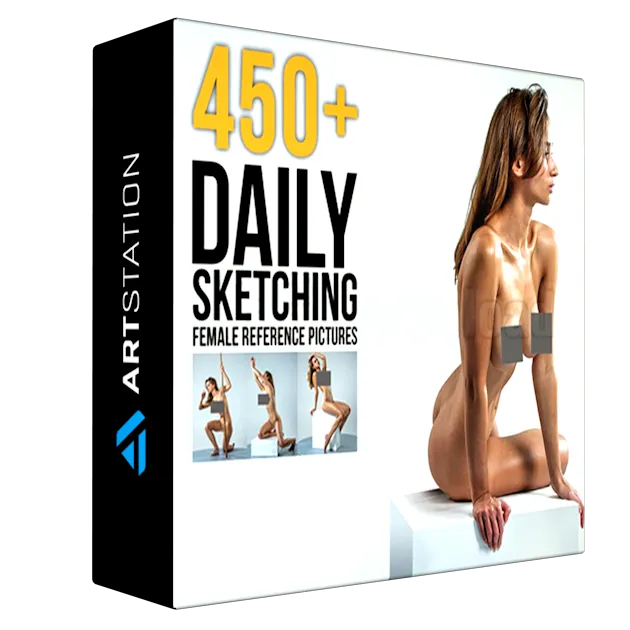 450+Daily Sketching Female Reference Pictures