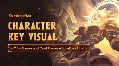 Character Key Visual of MOBA Games and Card Games with AE and Spine скачать