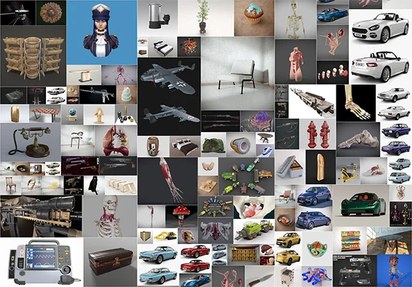 PBR Game 3D Models Bundle Май 2025 скачать