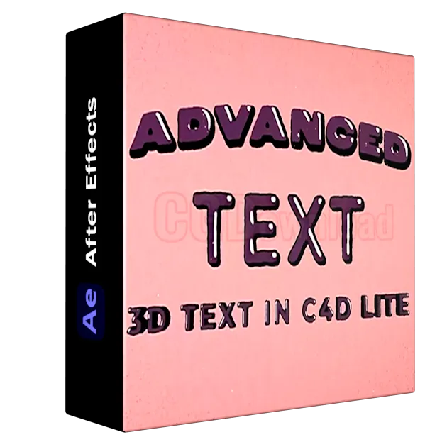 Advanced Text in Adobe After Effects(& C4D Lite) Vol. 1 & 2