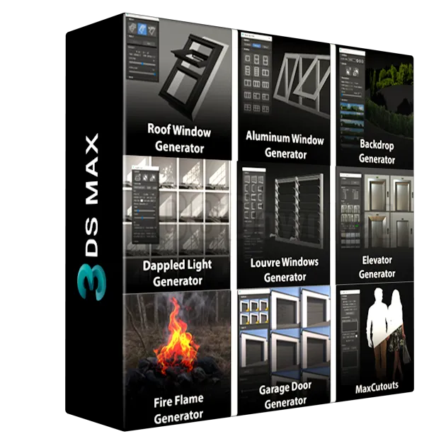 ArchViz Tools Generators Collection for 3dsMax