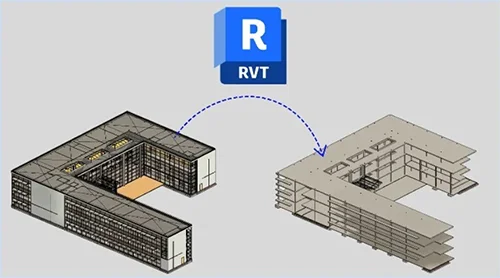 Revit Structures Beginner Guide to Linked Architect Model скачать