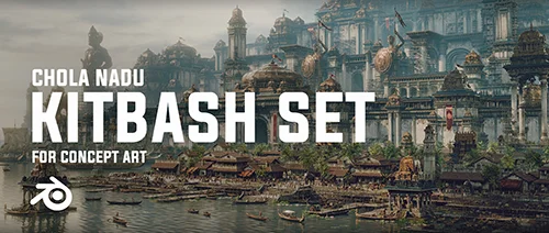 CHOLA NADU - Kitbash Set скачать